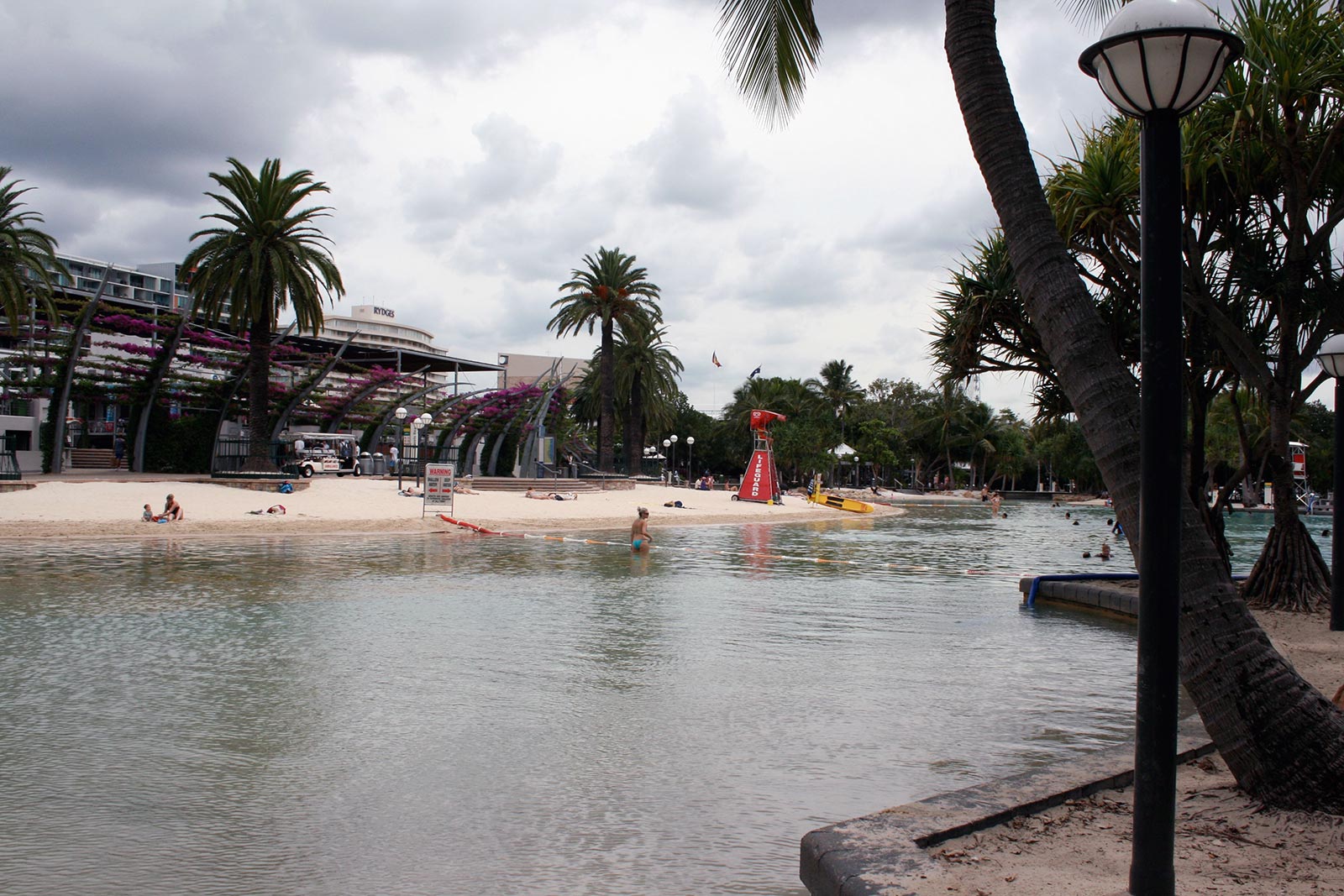 Sehenswürdigkeiten in Brisbane, Australien: Sout Bank City Beach