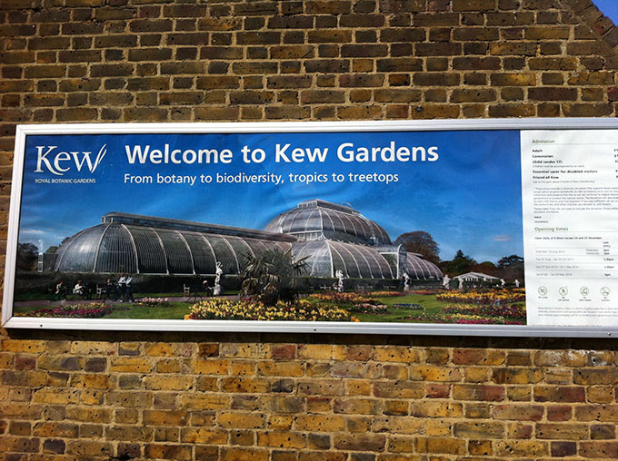 Sehenswürdigkeiten in London: Kew Gardens; London Städtetrip;