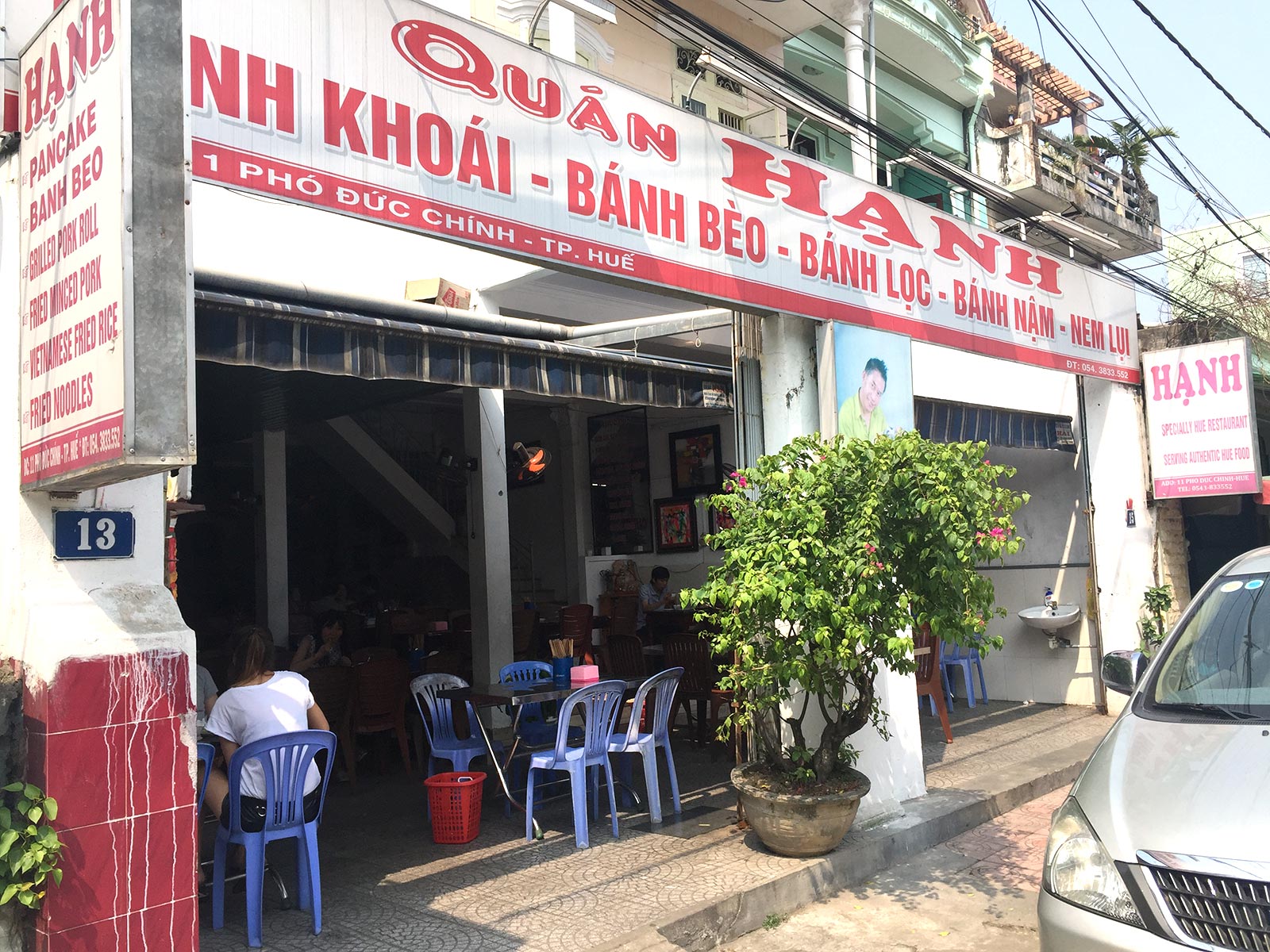 Hanh Restaurant, Hue, Vietnamese Cuisine