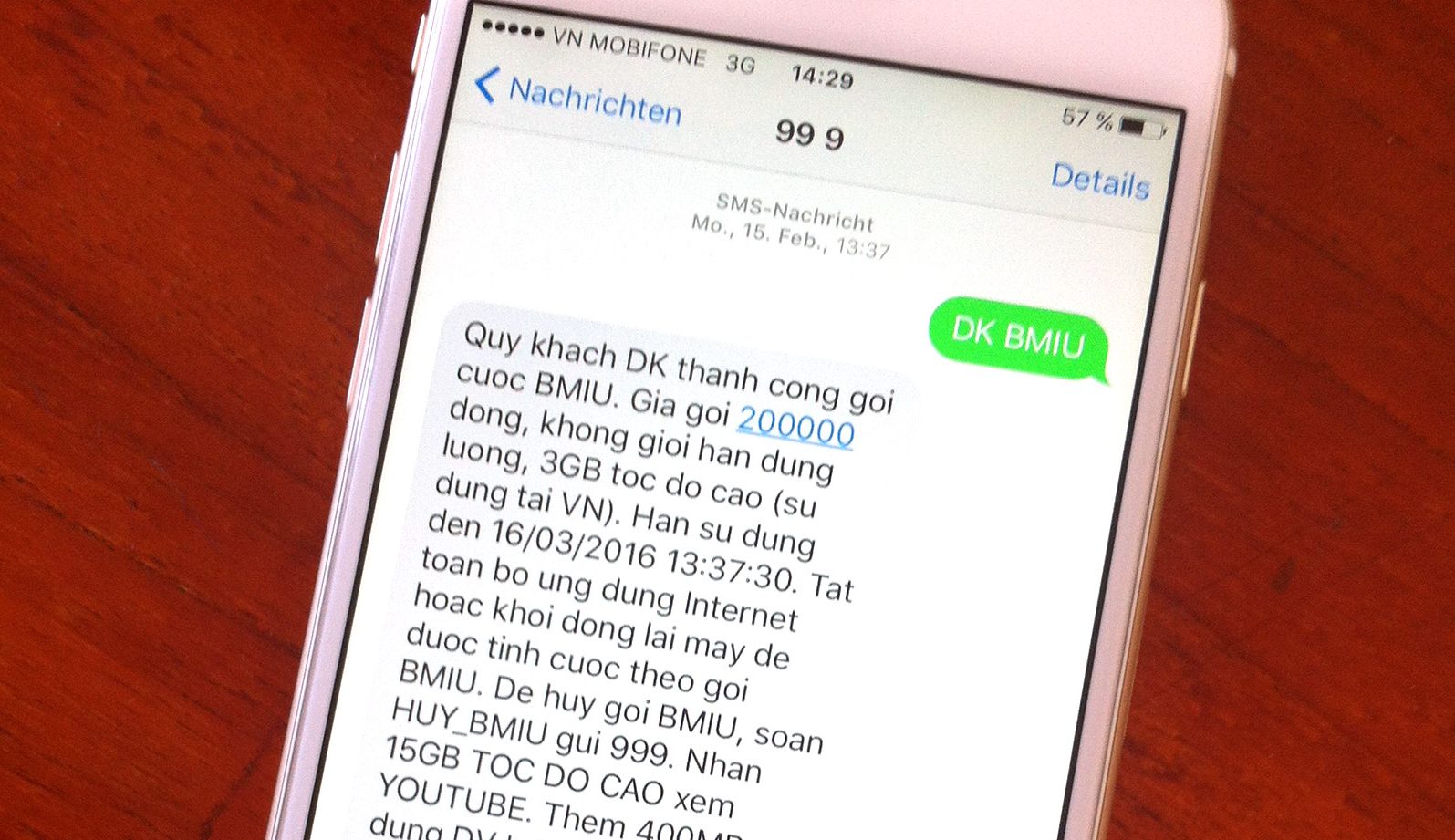 SIM Karte und mobile Internet in Vietnam