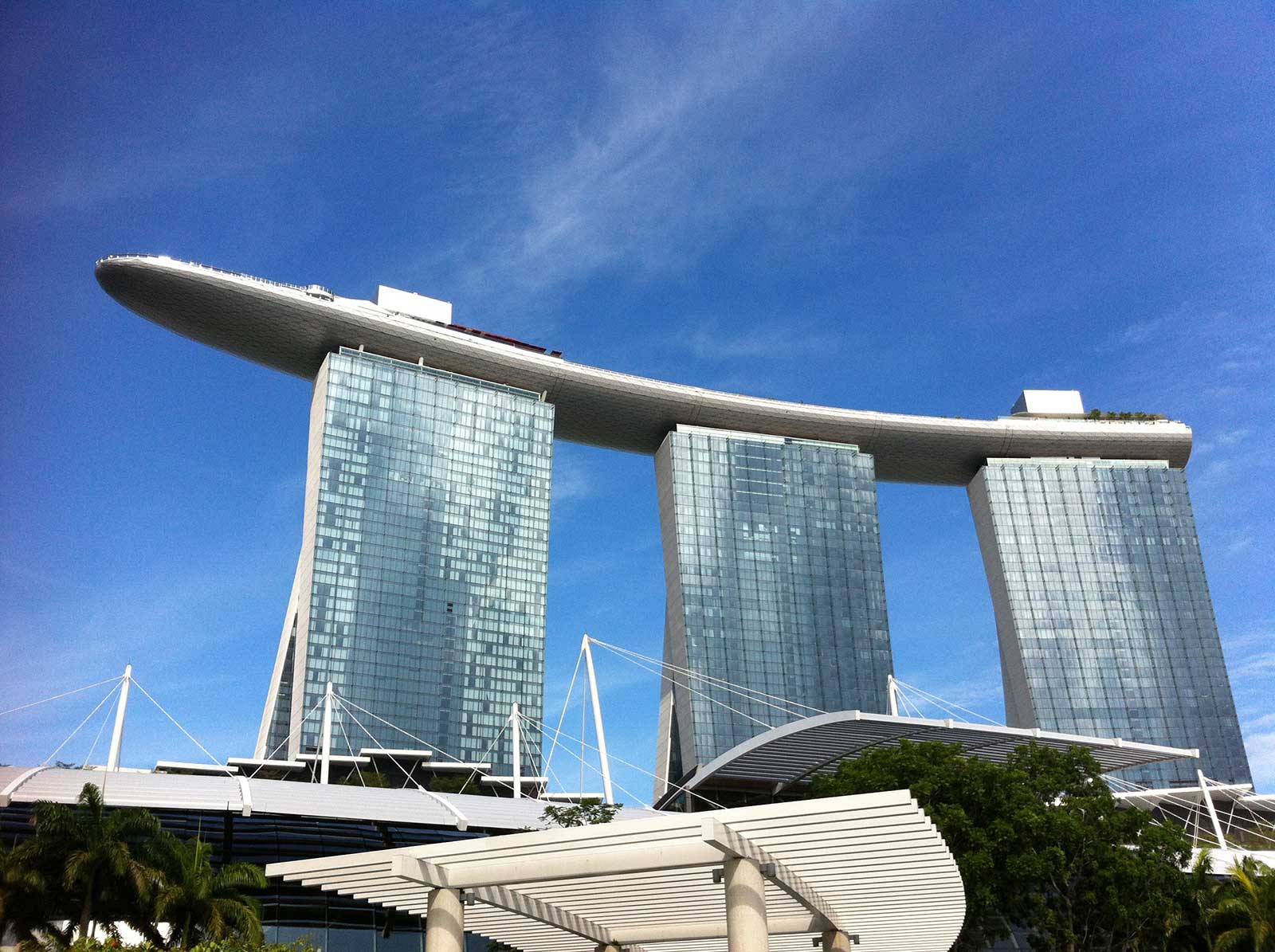Sehenswürdigkeiten in Singapur, Marina Bay Sands Hotel
