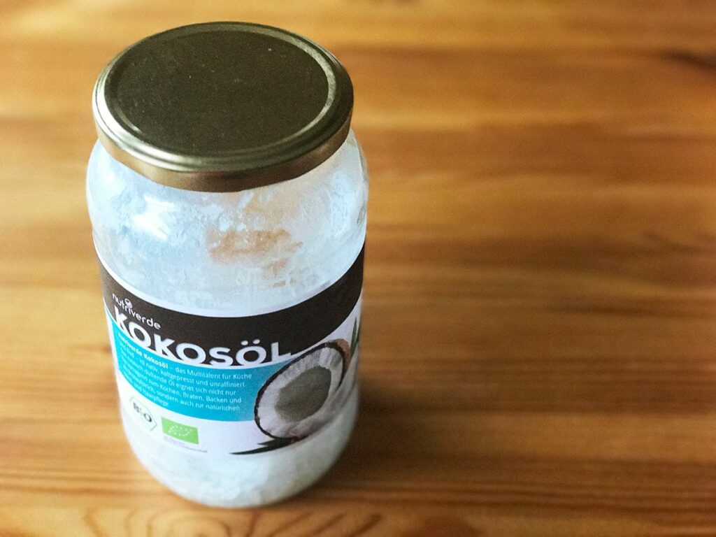 Kokosöl zum Kochen und Backen