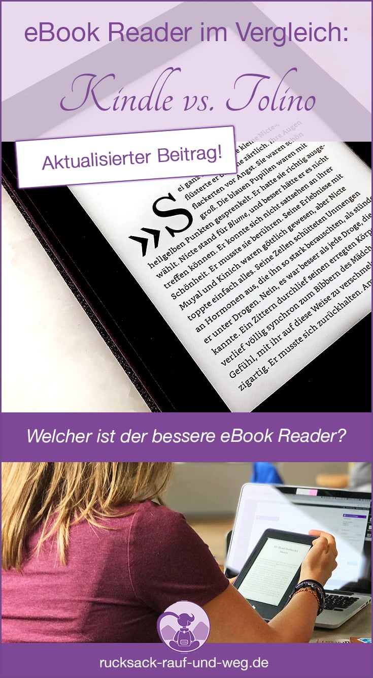 Kindle oder Tolino: eBook Reader Test und Vergleich;