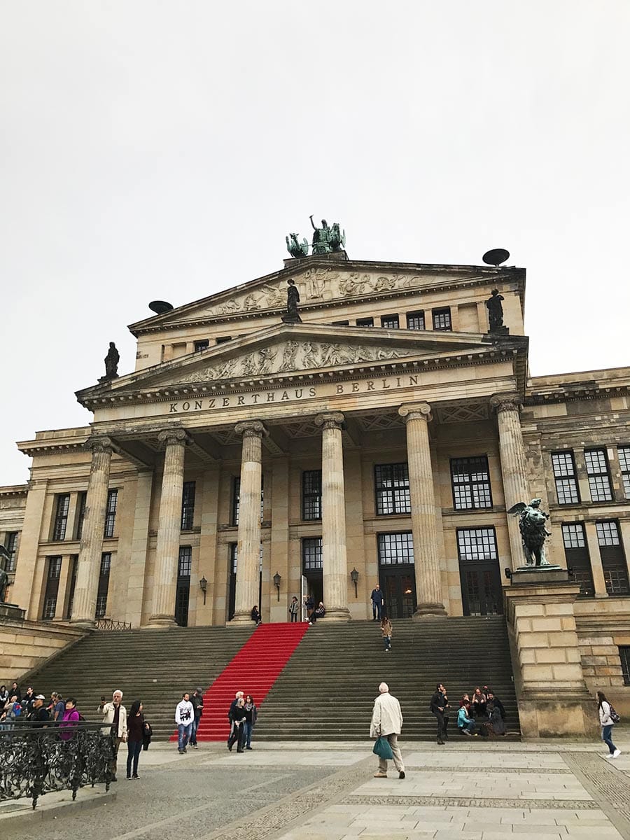 Städtetrip Berlin: Berliner Konzerthaus, Gendarmenmarkt