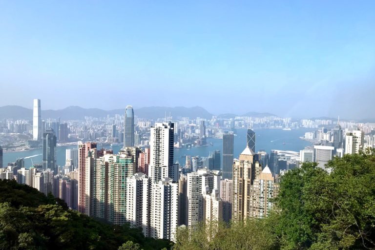 Hongkong Reisetipps: Blick von Victoria Peak