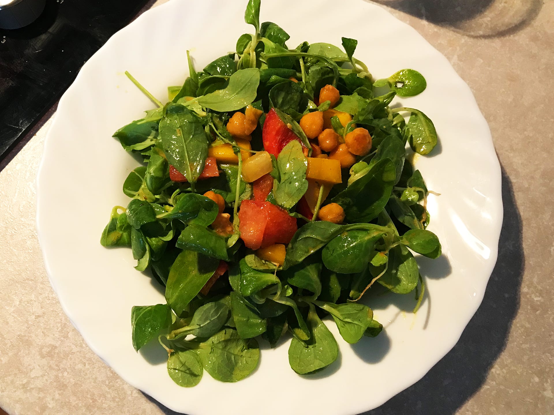 Schnelle Urlaubsküche: Leckerer Kichererbsen Salat