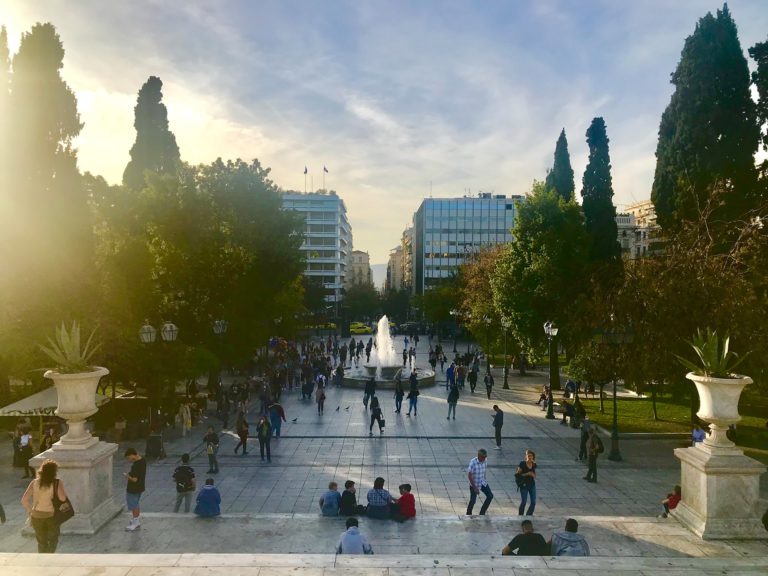 Reisetipps für Athen; Athen Sehenswürdigkeiten Syntagma Square;