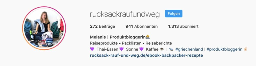 RRUW Instagram Statistiken November 2018