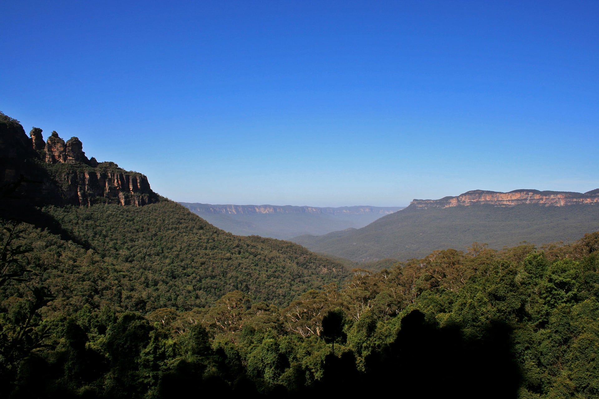 Reise Podcast Australien; Blue Mountains National Park; Rucksackg'schichten;