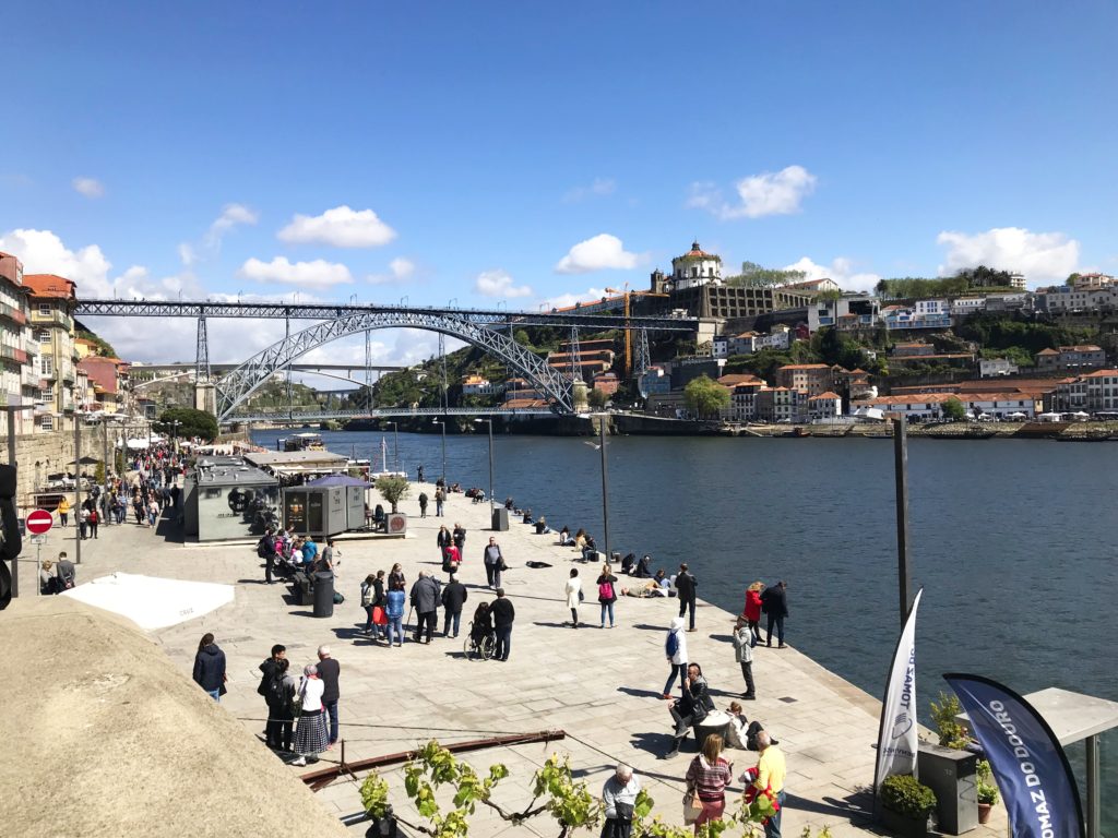 Flusspromenade in Porto