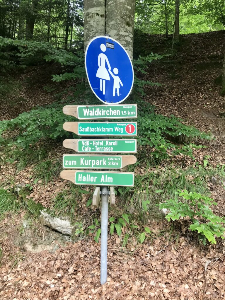 Wanderweg Saußbachklamm Waldkirchen