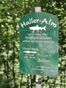 Wanderweg Saußbachklamm Waldkirchen Haller Alm