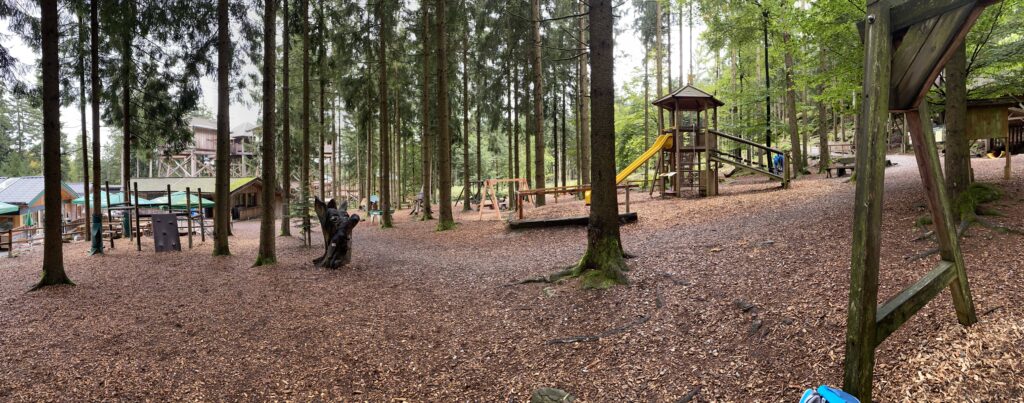 Tagesausflug Baumkronenweg Österreich Spielplatz