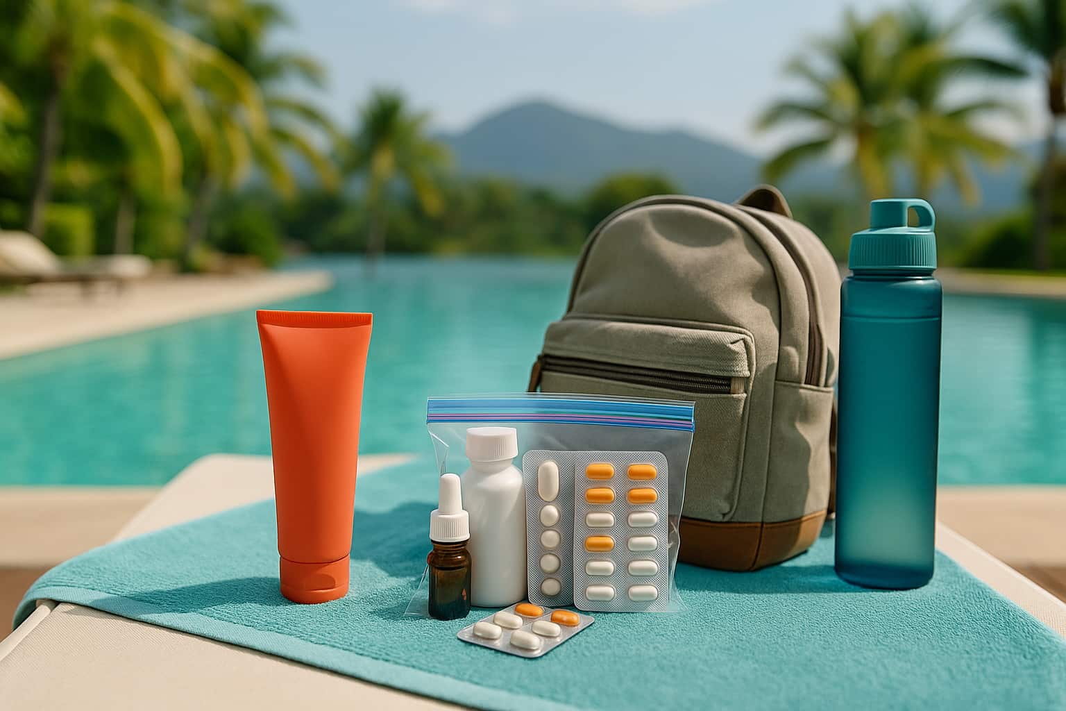 Checkliste Reiseapotheke & Supplemente im Urlaub