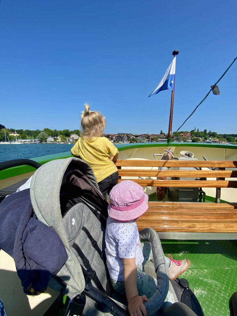 Chiemsee mit Kindern Bootsfahrt